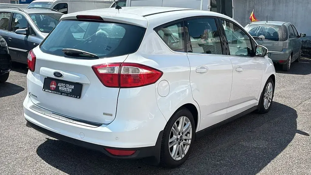 Gebraucht Ford C-MAX Titanium 150 PS (110 kW) 2014 Weiß Van / Kleinbus