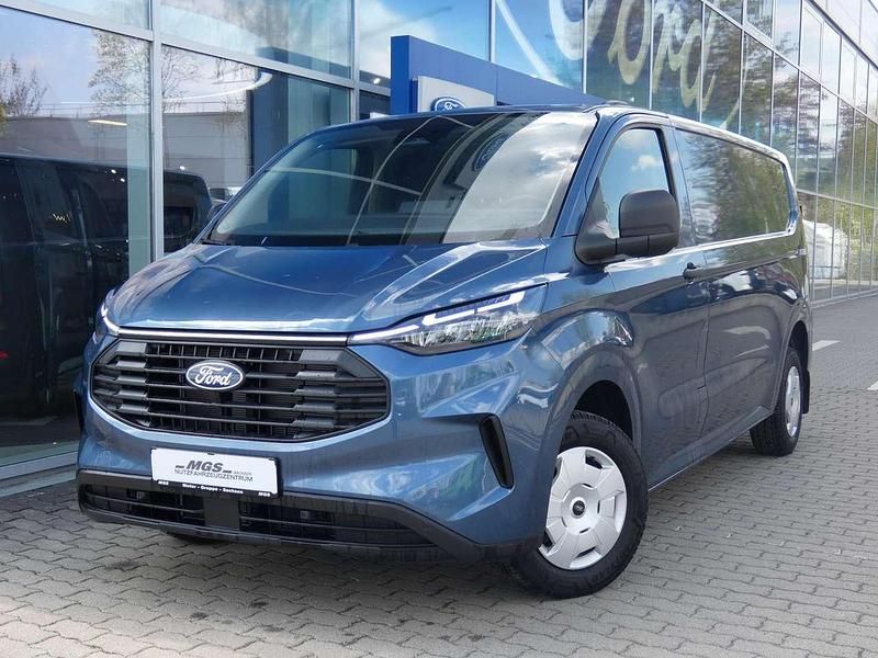 Nowe Ford Transit Custom Trend 136 KM (100 kW) 2025 Niebieski Pickup
