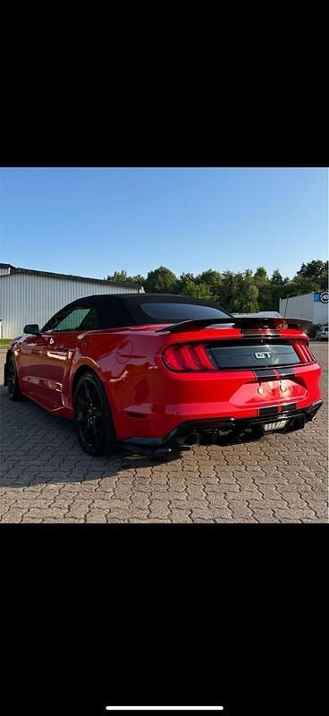 Gebraucht Ford Mustang GT 450 PS (330 kW) 2019 Rot Cabrio