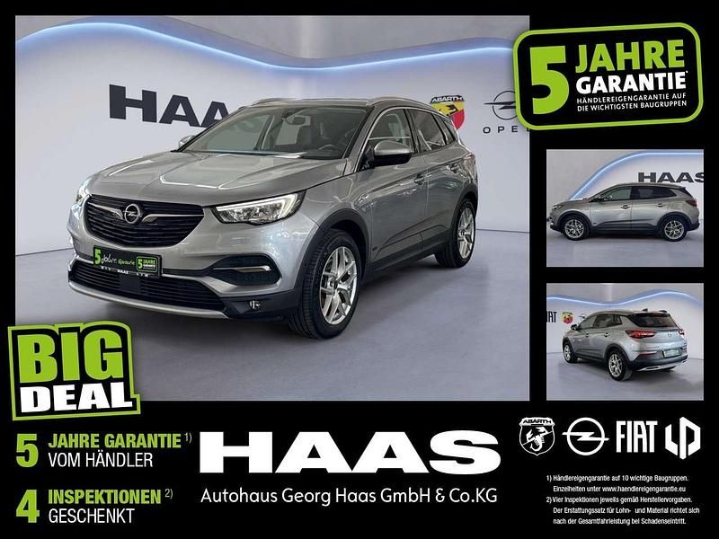 Kontrast grau/quarz silber Gebraucht 2021 Opel Grandland X Elegance SUV | 20.980 € (Guter Preis) - Bild 1/4