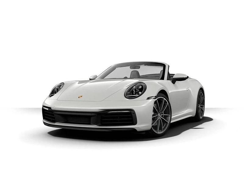 Hellgrau Gebraucht 2021 Porsche 911 Carrera Cabriolet Cabrio | 116.890 € (Fairer Preis) - Bild 1/4
