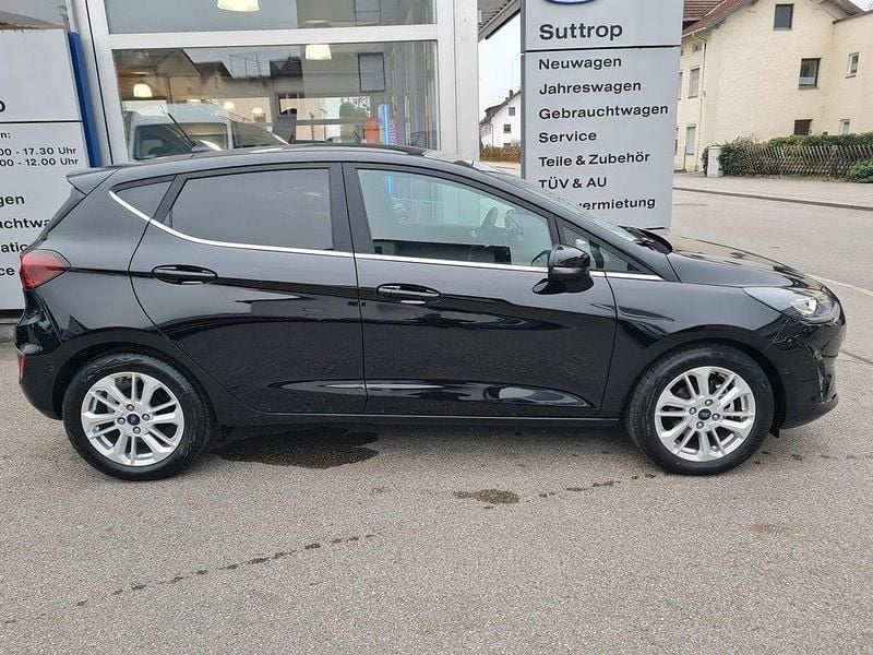 Gebraucht Ford Fiesta Titanium X 101 PS (74 kW) 2023 Agate black metallic (metallic) Kleinwagen