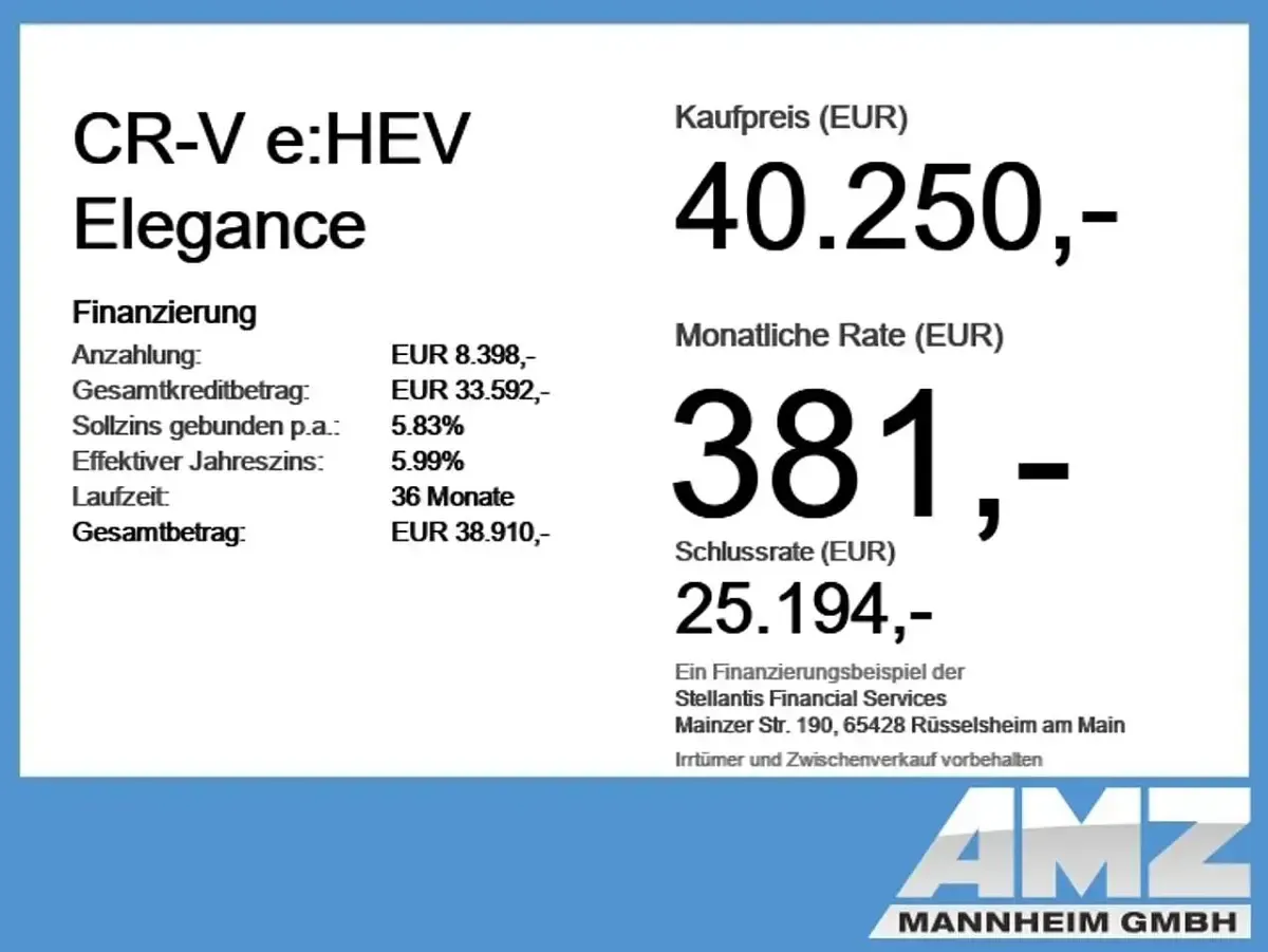 Gebraucht Honda CR-V Elegance 184 PS (135 kW) 2025 Weiß SUV