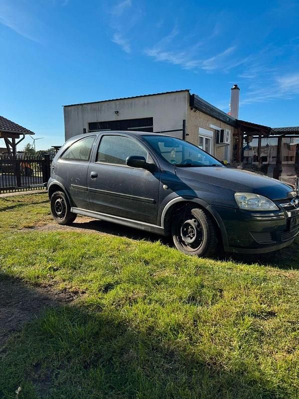 Blau Gebraucht 2006 Opel Corsa Edition Limousine | 500 € (Superpreis) - Bild 1/4