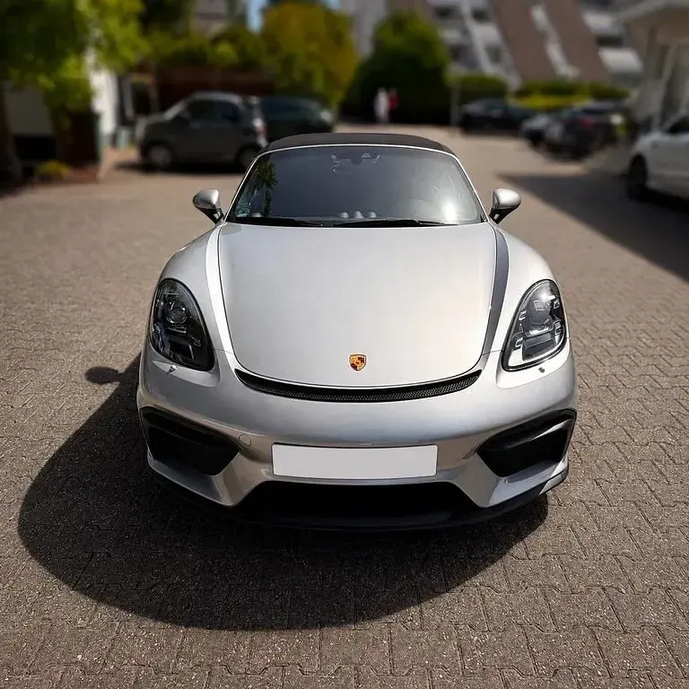 Gebraucht Porsche 718 Spyder 420 PS (308 kW) 2022 Silber Cabrio