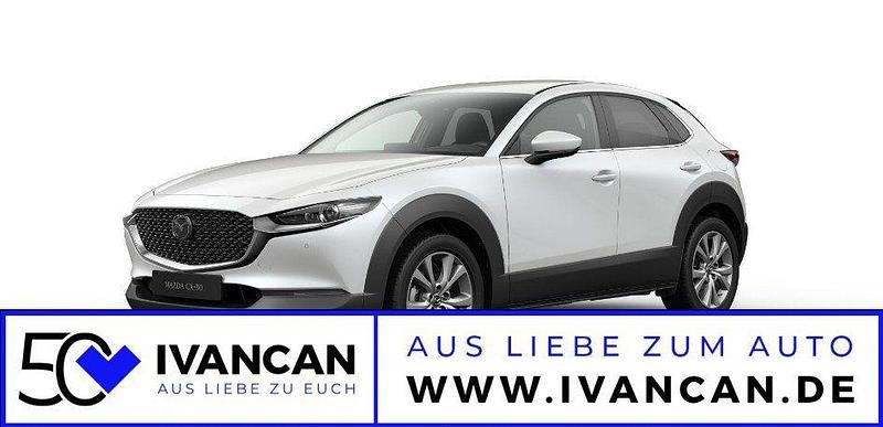 Snowflake white pearl Neu 2025 Mazda CX-30 Exclusive-Line SUV | 29.750 € - Bild 1/4