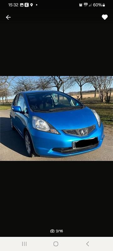 Gebraucht Honda Jazz 99 PS (72 kW) 2009 Blau Kleinwagen