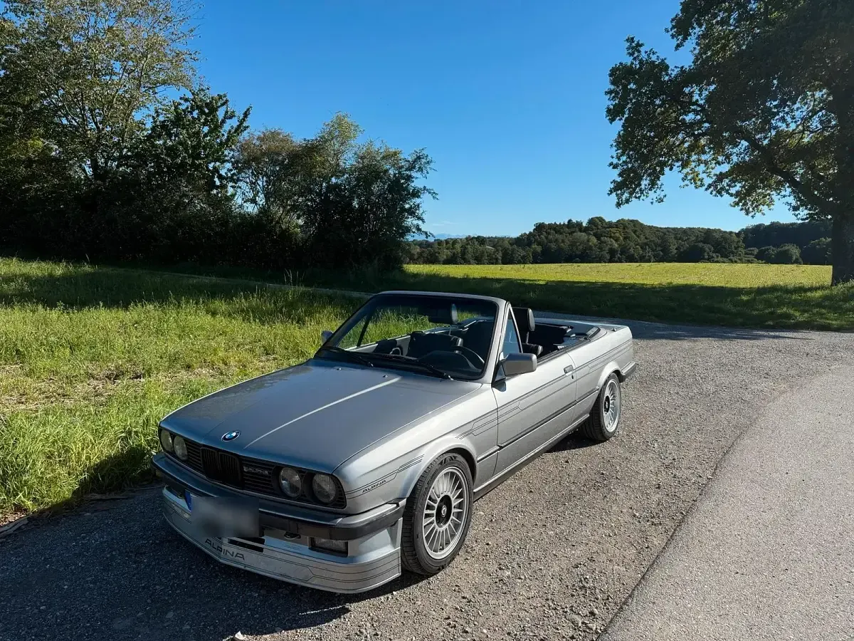 Gebraucht BMW 320 Cabriolet 129 PS (94 kW) 1988 Silber Cabrio