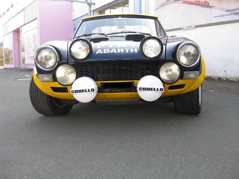 Oliofiatblau Gebraucht 1973 Abarth 124 Spider Cabrio | 90.000 € - Bild 1/4