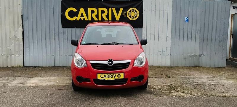 Gebraucht Opel Agila 65 PS (47 kW) 2009 Rot Kleinwagen