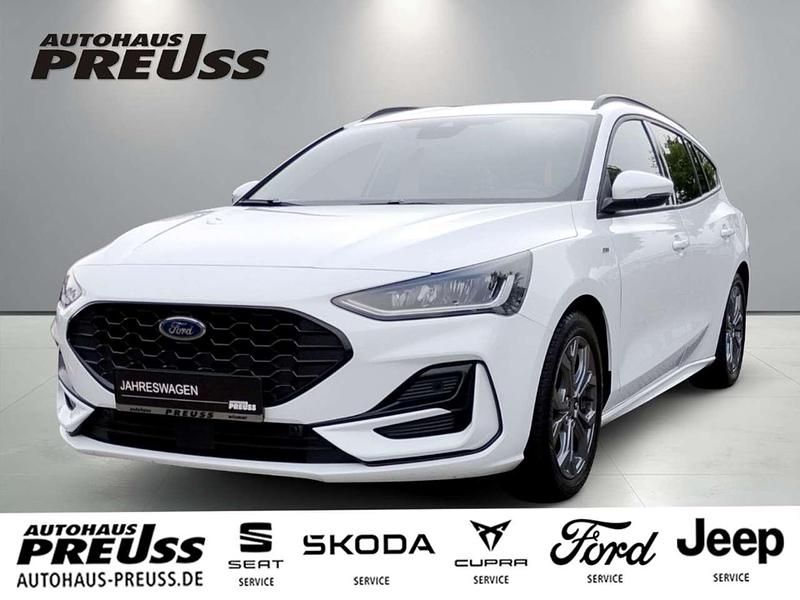 Gebraucht Ford Focus ST-Line X 125 PS (91 kW) 2024 Weiß Limousine