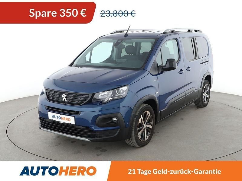 Blau Gebraucht 2020 Peugeot Rifter Allure Van / Kleinbus | 23.450 € (Teuer) - Bild 1/3