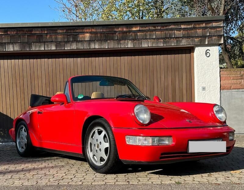 Rot Gebraucht 1994 Porsche 964 Cabrio | 54.500 € - Bild 1/4