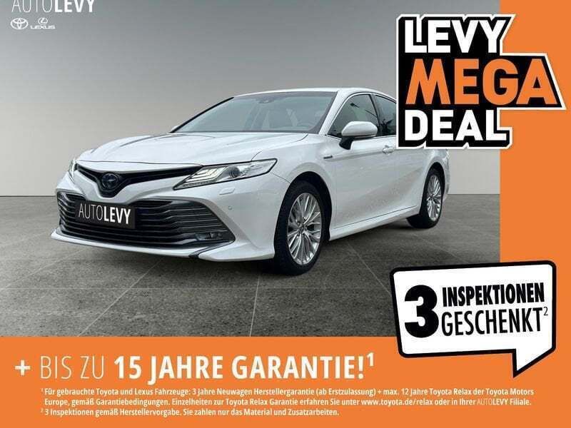 Super white 2 Gebraucht 2020 Toyota Camry Limousine | 25.888 € (Fairer Preis) - Bild 1/4