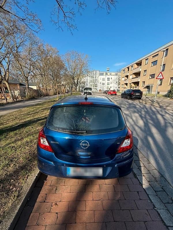 Gebraucht Opel Corsa 90 PS (66 kW) 2008 Blau Kleinwagen