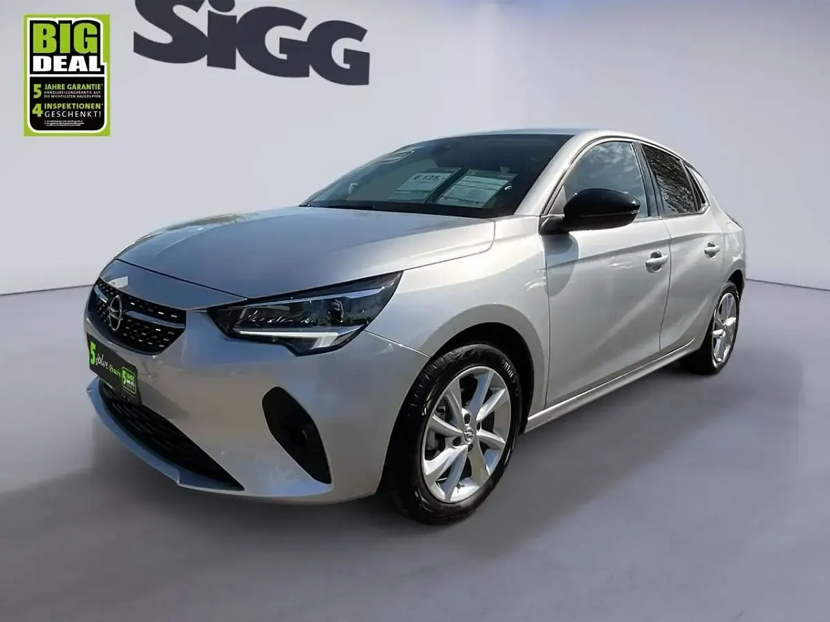 Gebraucht Opel Corsa Elegance 75 PS (55 kW) 2023 Aluminium silb/kristall silb Kleinwagen