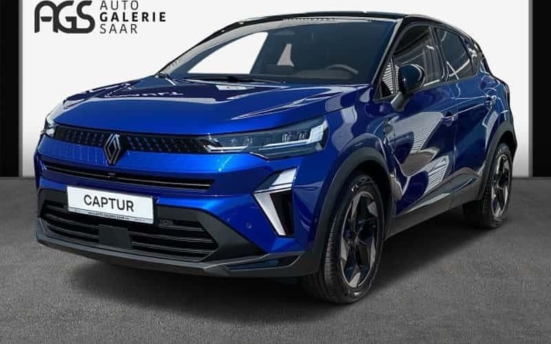 Blau Neu 2025 Renault Captur Techno SUV | 27.690 € (Teuer) - Bild 1/4