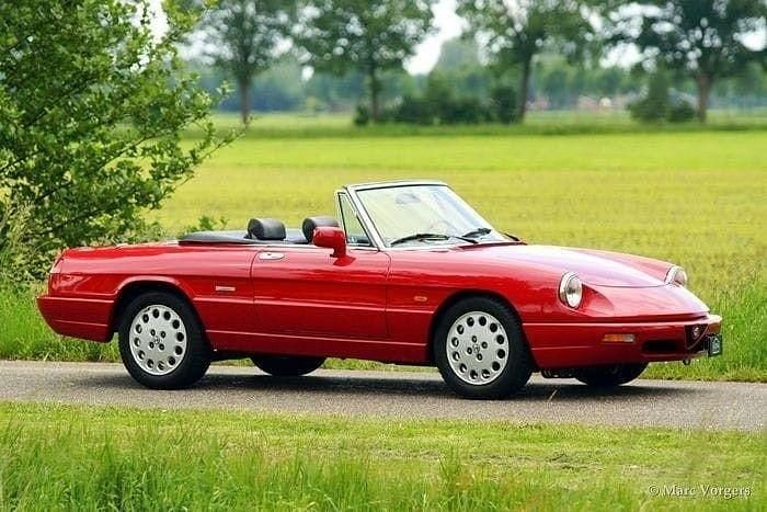 Gebraucht Alfa Romeo Spider 120 PS (88 kW) 1992 Rot Cabrio