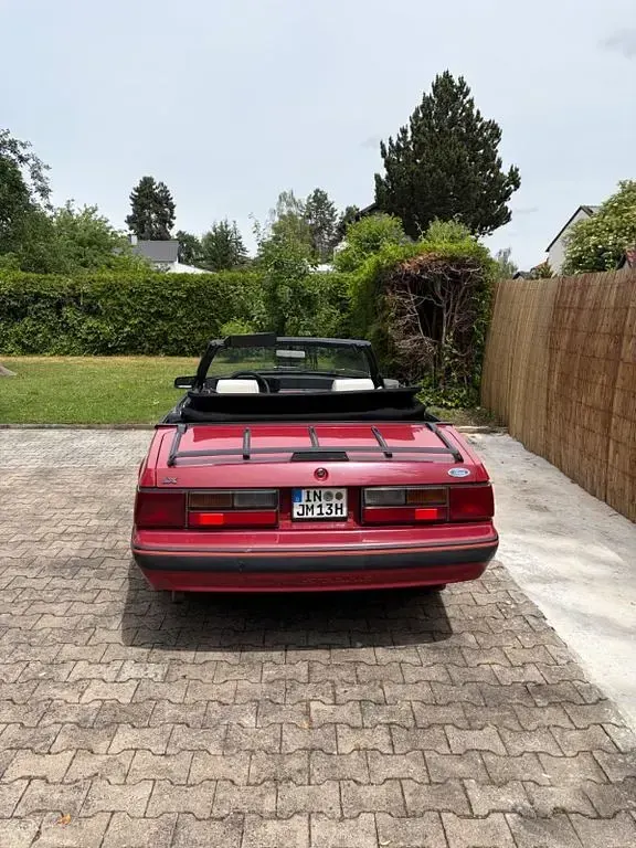 Gebraucht Ford Mustang 91 PS (66 kW) 1987 Rot Cabrio