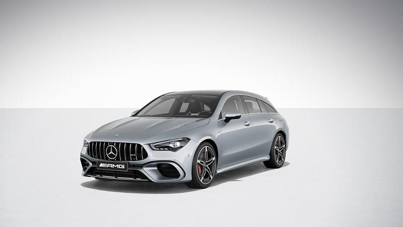 Silber Gebraucht 2023 Mercedes CLA45 AMG AMG Kombi | 55.670 € (Fairer Preis) - Bild 1/4