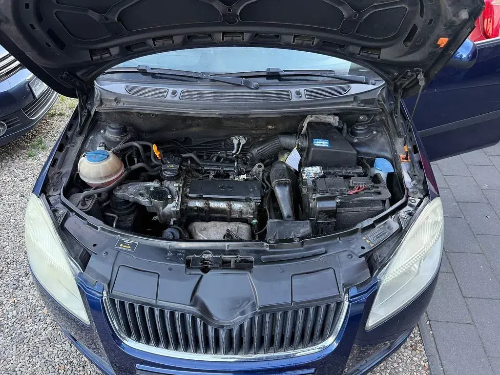 Gebraucht Skoda Roomster Style 69 PS (50 kW) 2007 Blau Van / Kleinbus