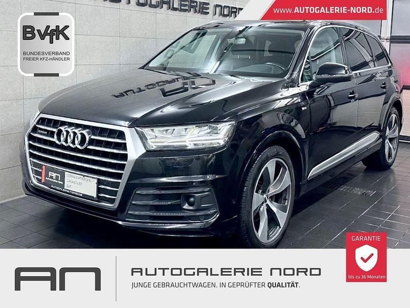 Schwarz Gebraucht 2015 Audi Q7 S-Line SUV | 20.900 € (Superpreis) - Bild 1/4