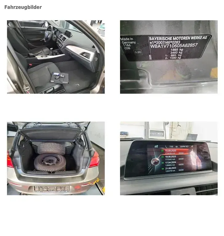 Gebraucht BMW 116 116 PS (85 kW) 2016 Silber Kleinwagen