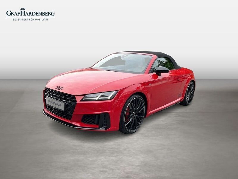 Rot Gebraucht 2022 Audi TT Roadster S-Line Cabrio | 39.530 € (Fairer Preis) - Bild 1/4