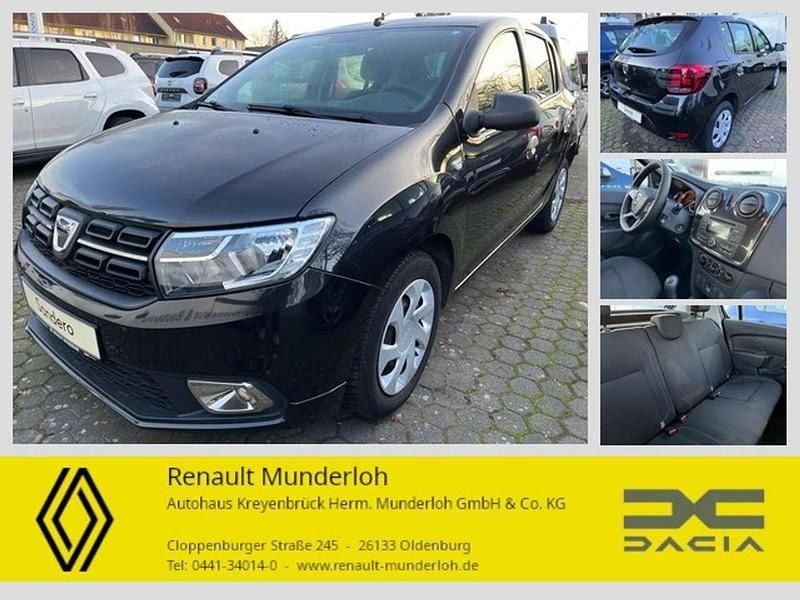 Perlmuttschwarz Gebraucht 2020 Dacia Sandero Acces Limousine | 7.950 € (Guter Preis) - Bild 1/4
