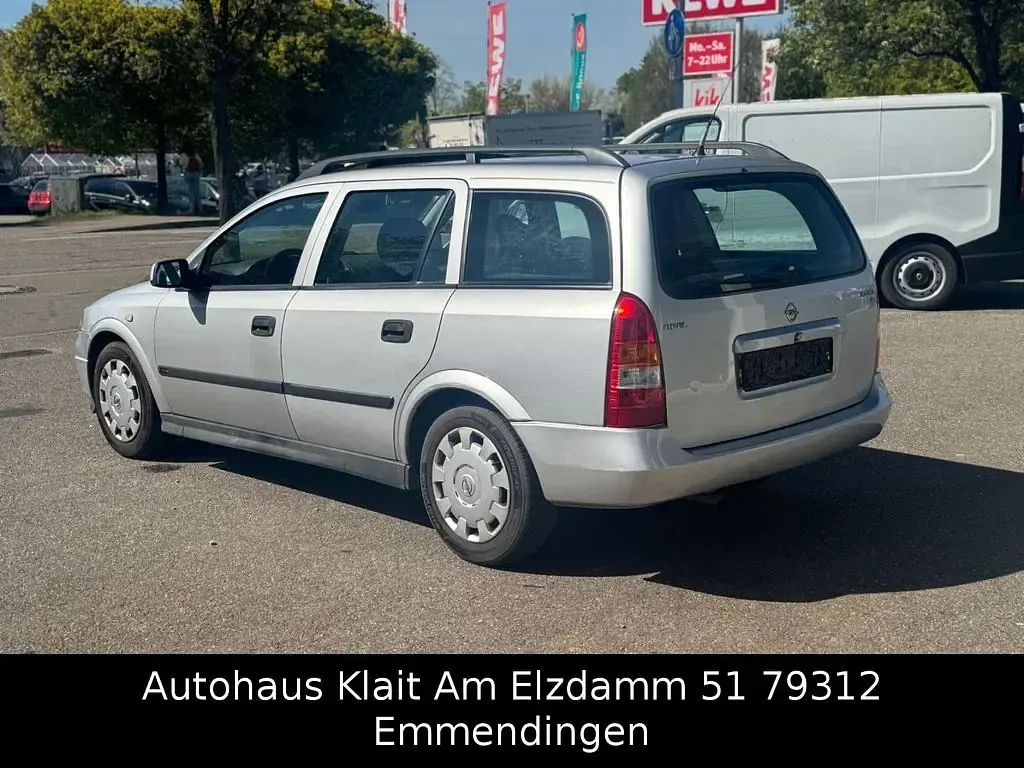 Gebraucht Opel Astra Elegance 84 PS (61 kW) 2002 Silber Limousine