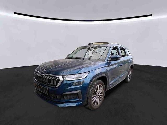 Lavablau metallic (metallic) Gebraucht 2021 Skoda Kodiaq LAURIN & KLEMENT SUV | 36.948 € (Fairer Preis) - Bild 1/3
