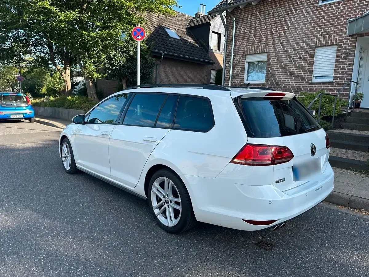 Gebraucht VW Golf VII GTD 2016 Weiß Kombi