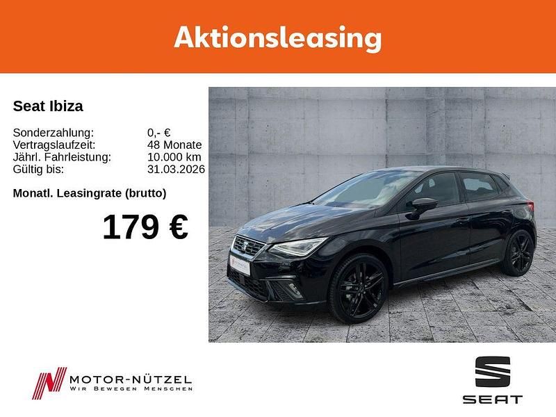 Gebraucht Seat Ibiza 116 PS (85 kW) 2025 Schwarz Limousine