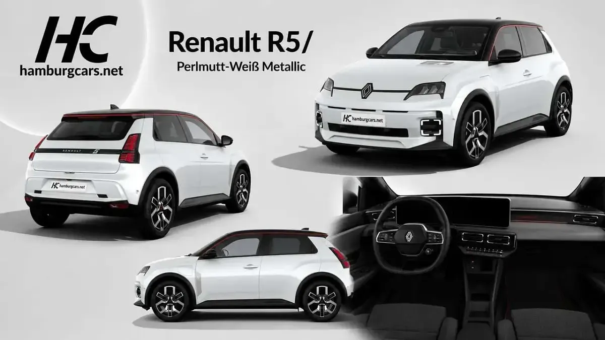 Neu Renault R5 Techno 110 kW (150 PS) 2026 Weiß Kleinwagen