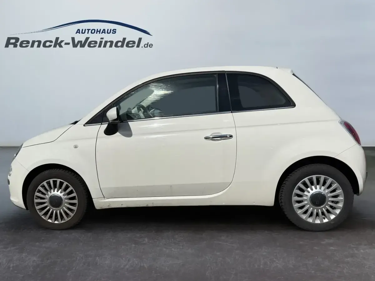 Gebraucht Fiat 500 Lounge 69 PS (50 kW) 2012 Weiss Kleinwagen