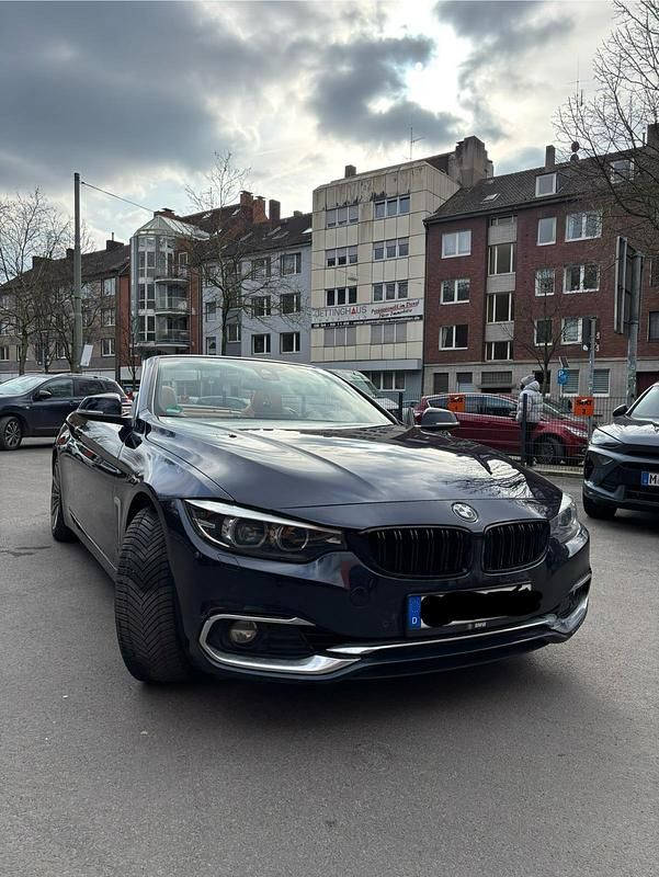 Blau Gebraucht 2017 BMW 430 Cabriolet Cabrio | 25.000 € (Fairer Preis) - Bild 1/4