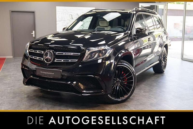 Obsidianschwarz metalliclack Gebraucht 2018 Mercedes GLS63 AMG AMG SUV | 63.990 € (Fairer Preis) - Bild 1/3