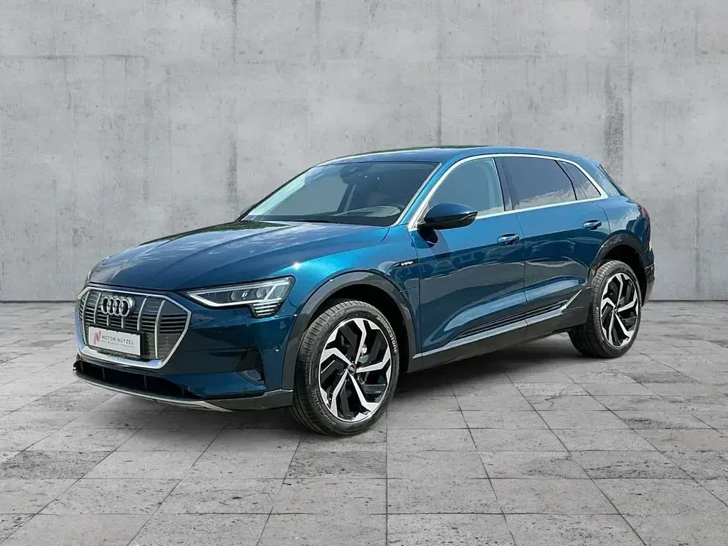 Gebraucht Audi e-tron Advanced Plus 300 kW (408 PS) 2022 Blau SUV