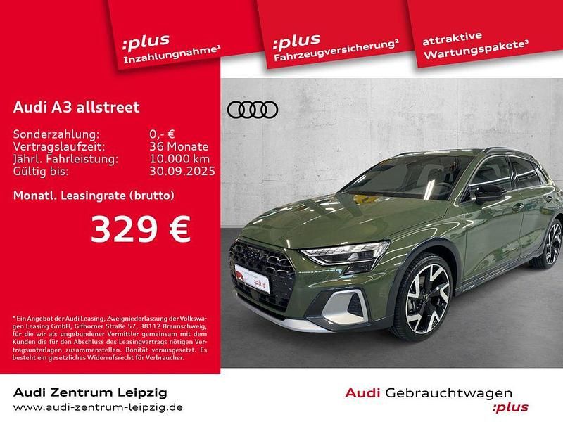 Grün Gebraucht 2024 Audi A3 Sport Limousine | 44.440 € (Etwas zu teuer) - Bild 1/3