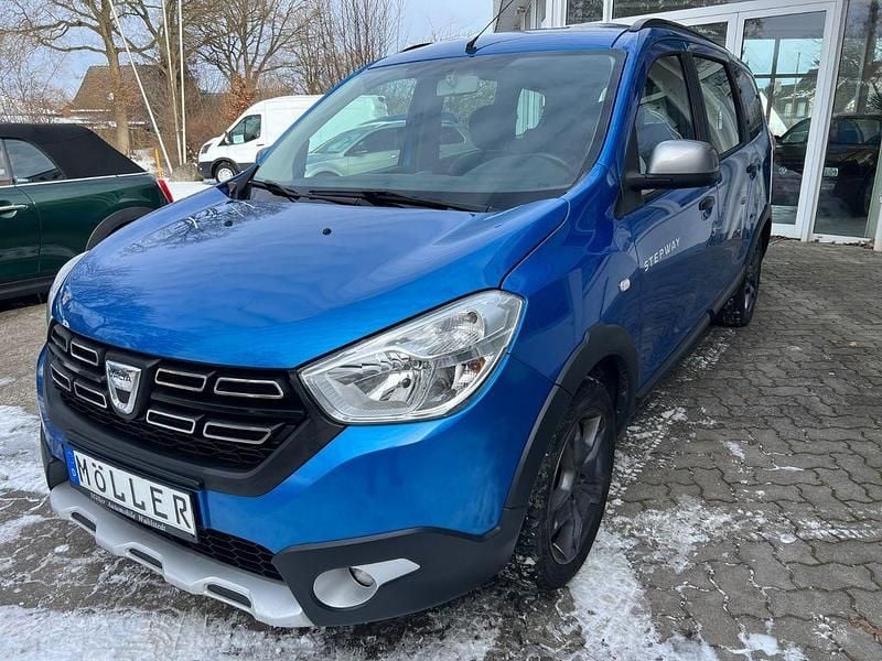 Gebraucht Dacia Lodgy Celebration 116 PS (85 kW) 2017 Blau Van / Kleinbus