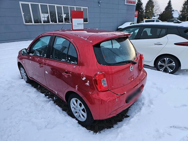 Gebraucht Nissan Micra 2016 Rot Kleinwagen