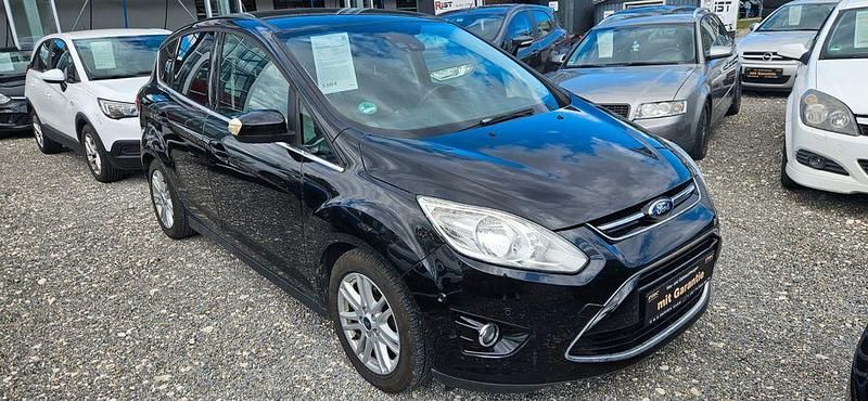 Gebraucht Ford C-MAX Titanium 125 PS (91 kW) 2014 Blau Van / Kleinbus
