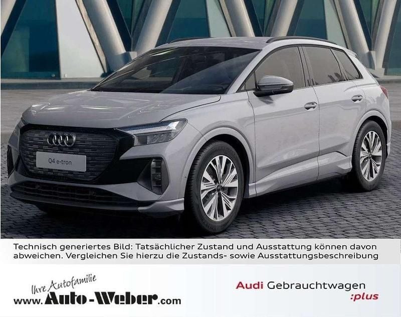 Grau Gebraucht 2023 Audi Q4 e-tron S-Line SUV | 36.890 € (Fairer Preis) - Bild 1/3