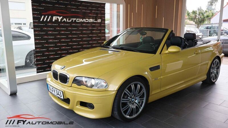 Gelb Gebraucht 2002 BMW M3 Performance Cabrio | 39.880 € - Bild 1/4