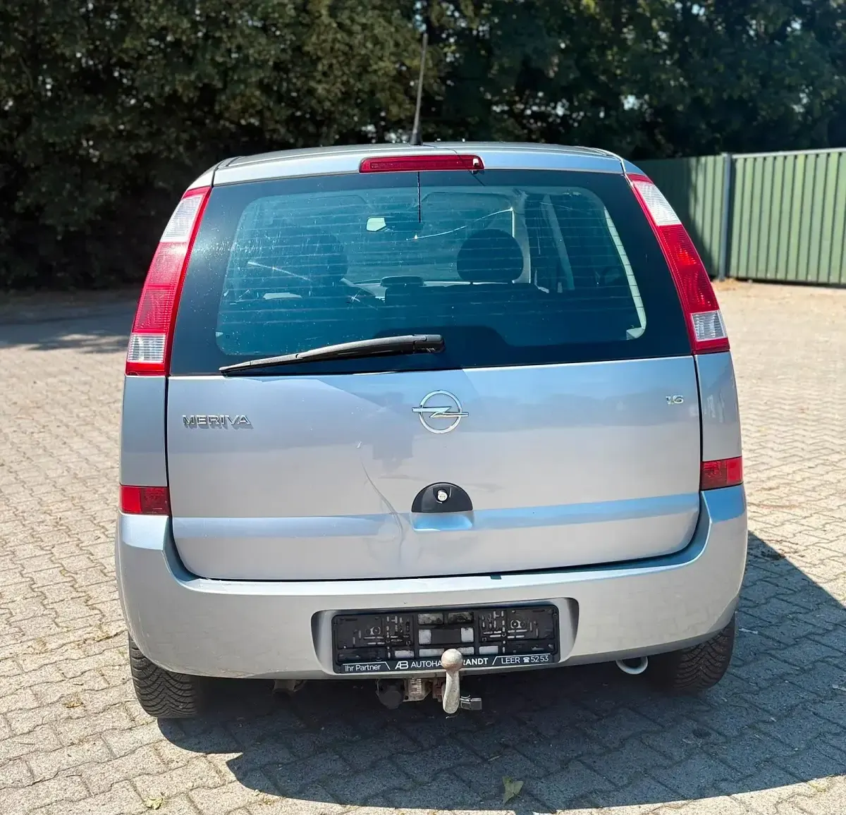 Gebraucht Opel Meriva 101 PS (74 kW) 2003 Grau Van / Kleinbus