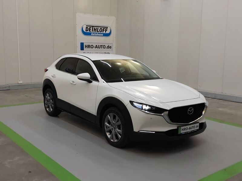 Arctic white Gebraucht 2022 Mazda CX-30 Selection SUV | 22.560 € (Fairer Preis) - Bild 1/4
