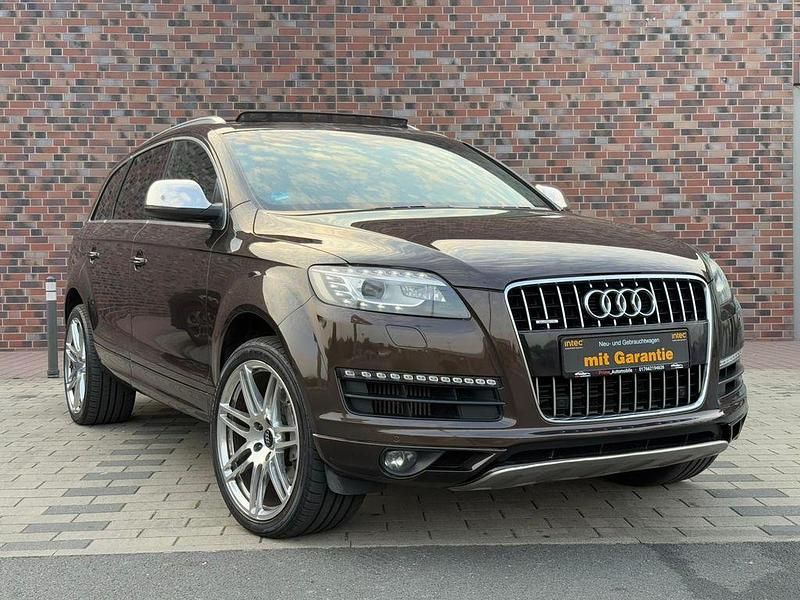 Braun Gebraucht 2010 Audi Q7 S-Line SUV | 16.900 € (Teuer) - Bild 1/4