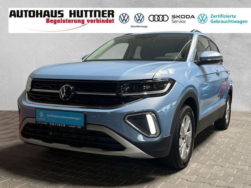 Clear blue Gebraucht 2024 VW T-Cross Life SUV | 26.890 € (Etwas zu teuer) - Bild 1/4