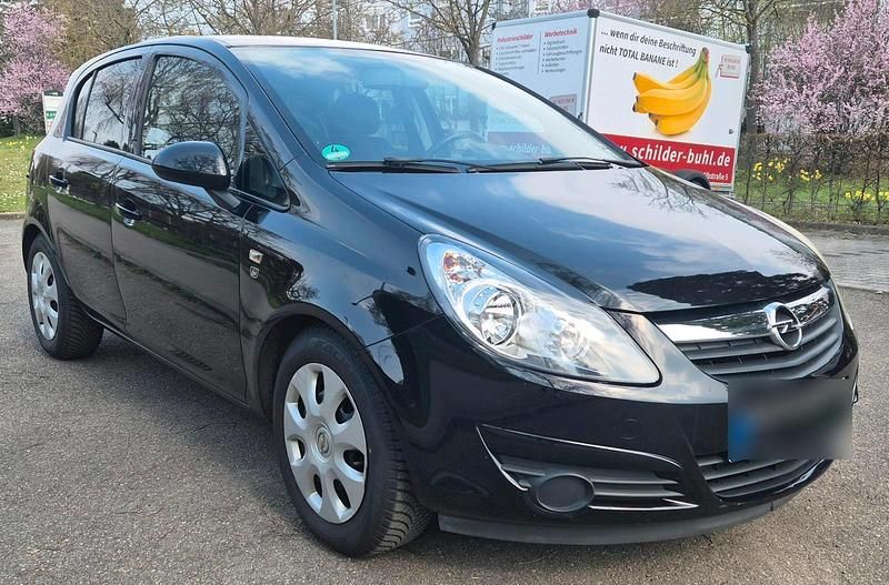 Gebraucht Opel Corsa Eco 70 PS (51 kW) 2011 Schwarz Kleinwagen
