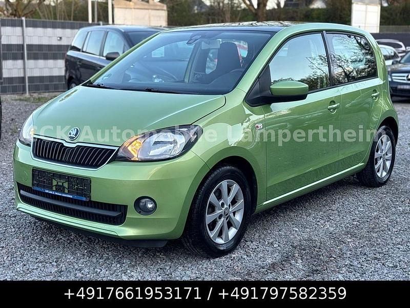 Gebraucht Skoda Citigo Elegance 75 PS (55 kW) 2012 Grün Kleinwagen